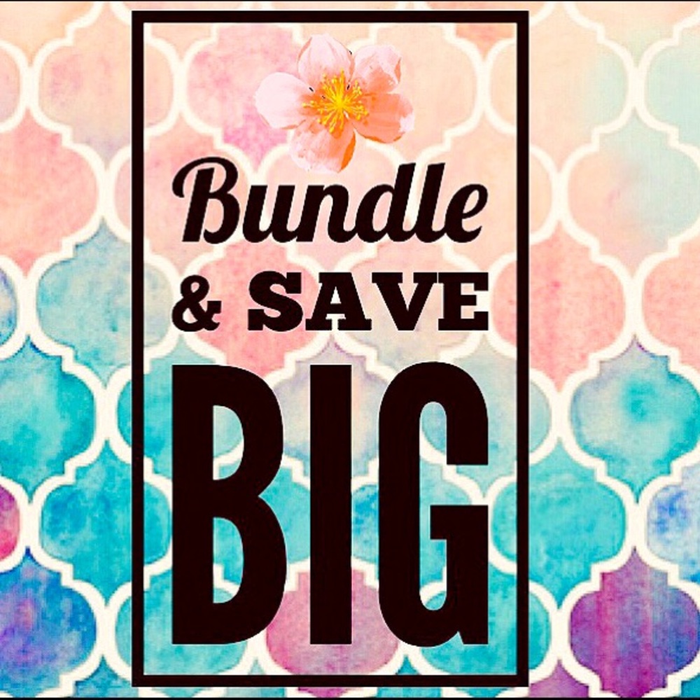 BUNDLE 2 OR MORE ITEMS FOR A GREAT DEAL!